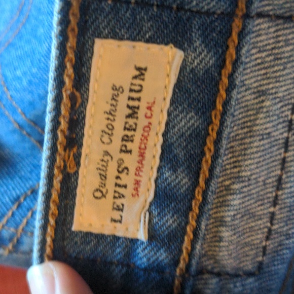 Levi's wedgie jeans, size 25. 100% cotton - Picture 7 of 7